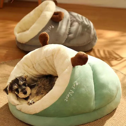 Cute Slippers Shaped Dog Bed