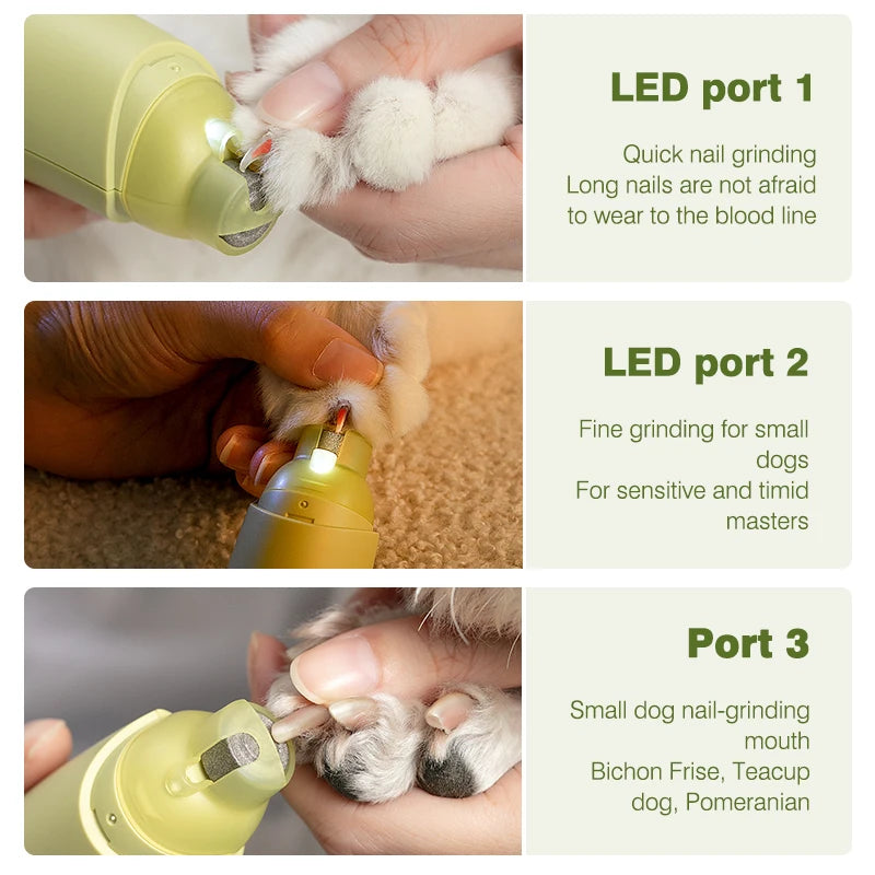 Banana LED Light Pet Nail Sharpener