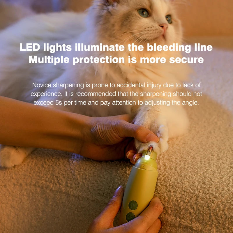 Banana LED Light Pet Nail Sharpener